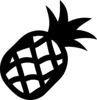 Essential Pineapple Symbols for Fruit and Dessert Menus vector