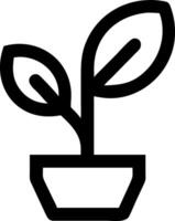 Detailed Plant Icons for Educational and Informative Purposes vector
