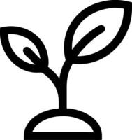 Simple and Clean Plant Icon Collection vector