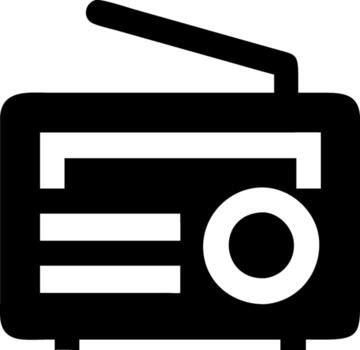 Versatile Radio Icons for Digital and Print Applications vector