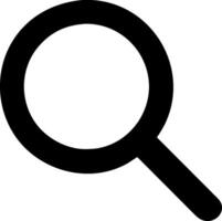 Flat Design Search Icons for Mobile and Web Platforms vector
