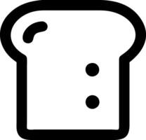 Decorative Bread Slice Icons for Culinary Presentations vector