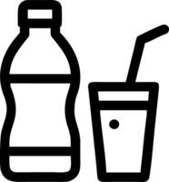 Refreshing Beverage Icon Set for Summer and Parties vector