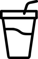 Simple and Clean Soft Drink Icon Collection vector