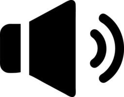 Flat Speaker Symbols for Digital Applications vector