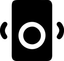 Minimalist Speaker Symbols for Sound and Communication vector
