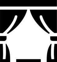 Theatrical Curtains Icon Set for Stage Design vector