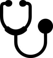 Flat Stethoscope Symbols for Medical Graphics vector