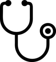 Simple and Clean Stethoscope Icon Collection vector