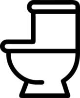 Simple and Clear Toilet Icon Collection vector