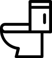 Modern Bathroom Toilet Icons for Clean Designs vector