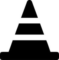 Simple and Clean Traffic Cone Symbols vector