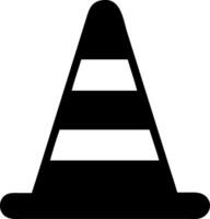 High-Quality Traffic Cone Icon Set for Designs vector