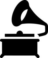 Artistic Gramophone Icon Collection with a Nostalgic Feel vector