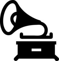 Old-School Gramophone Symbols for Music and Retro Themes vector