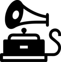 Retro Gramophone Icons with Classic Aesthetic vector
