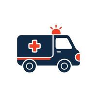 Icon of Ambulance for Emergencies vector