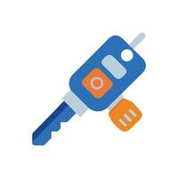 Icon of Car Key for Security vector