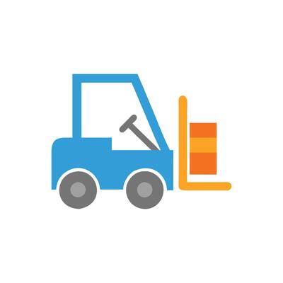 Icon of Forklift for Material Handling