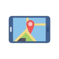 Icon of GPS Navigation System vector