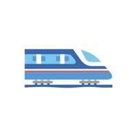 Icon of HighSpeed Train for Railways vector