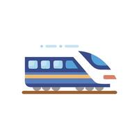 HighSpeed Train Icon for Fast Travel vector