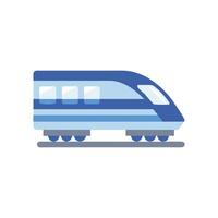HighSpeed Train Icon for Efficient Travel vector