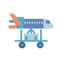 Jet Bridge Icon for Efficient Boarding vector