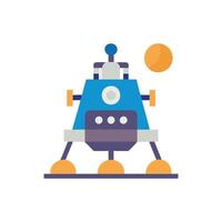 Lunar Module Icon for Astronaut Missions vector