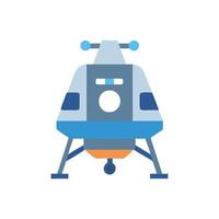 Icon of Lunar Module for Missions vector