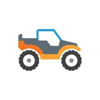 Adventure OffRoad Vehicle Icon for Enthusiasts vector