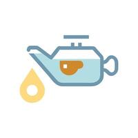 Creative Oil Change Illustration for Marketing Use vector