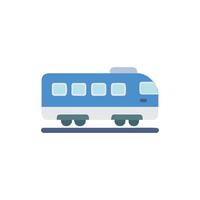 Dynamic Passenger Train Graphic for Commuting Ideas vector