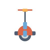 Stylish OneWheel Scooter Icon for Adventure Lovers vector