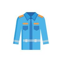 Stylish Pilot Uniform Graphic for Airline Branding vector