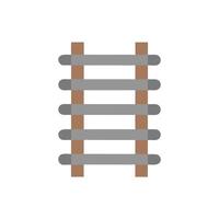 Dynamic Railway Tracks Graphic for Urban Transport vector