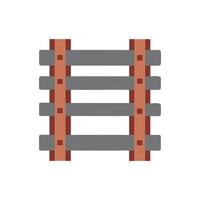 Creative Railway Tracks Illustration for Marketing Use vector