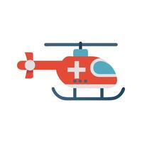 Distinctive Rescue Helicopter Icon for Branding Purposes vector