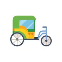 Distinctive Rickshaw Icon for Branding Purposes vector