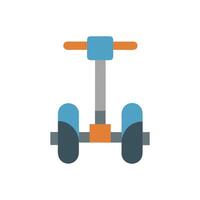 Stylish Segway Icon for Modern Transportation vector