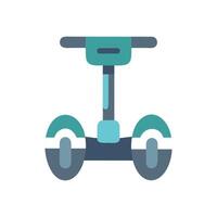 Stylish SelfBalancing Scooter Icon for Commuting vector