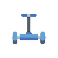 Creative SelfBalancing Scooter Icon for Kids vector