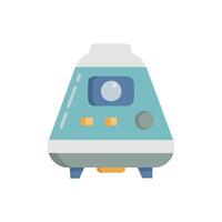 Dynamic Space Capsule Icon for Space Exploration vector