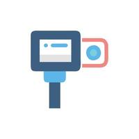 Efficient Speed Camera Icon for Traffic Monitoring vector