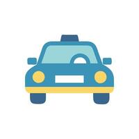 Stylish Taxi Icon for City Rides vector