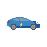 Dynamic Tesla Car Icon for Modern Transportation vector