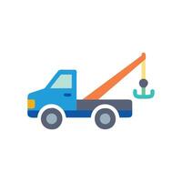 Stylish Tow Truck Icon for Recovery Services vector