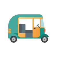 Stylish Tuk Tuk Icon for Cultural Adventures vector