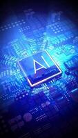 Computer Processor with AI - Artificial Intelligence Letters video