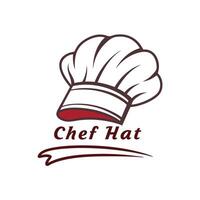 Culinary Chef Icon in Silhouette Style vector